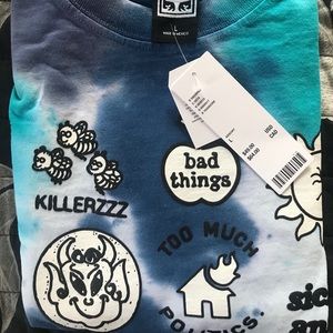 OBEY UO NWT Tie-Dye Tee